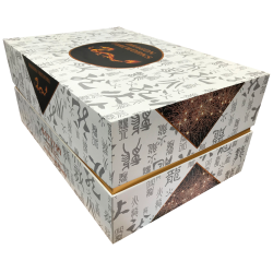 Compound batteri 100 skud i vifte.