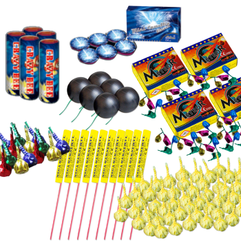 Den store Bandit, Sortiment m. 135 juniorartikler 