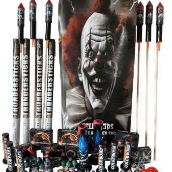 Den store Knallert. Meget stort sortiment til hele familien.