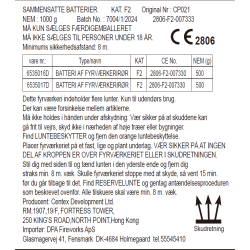 Extreme nr. 4: 40 skuds batteri compound, 25 gr. NEM Pr.r�r.