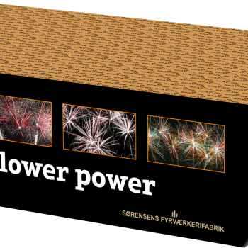 Flower Power 150 skud. 20 mm mix af de bedste farver, Vinkel