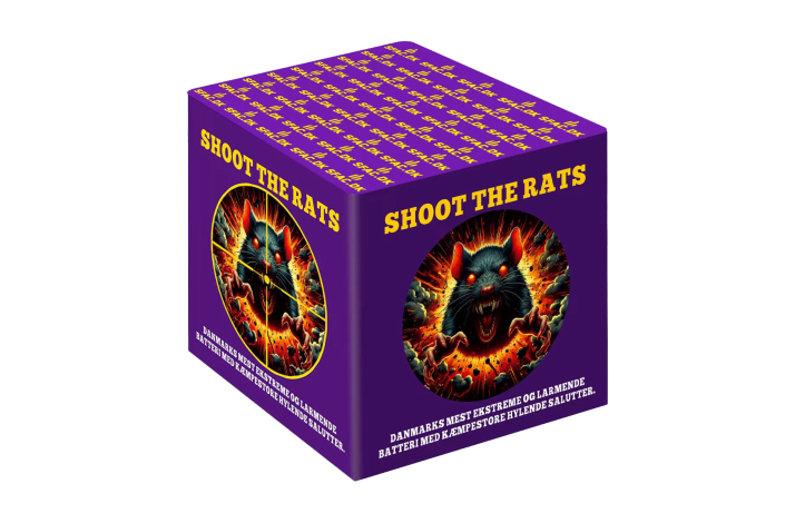 S-40 Shoot the rats! - 49 skud 25 mm - Vildt batteri med gigantiske hylekometer og k�mpe brag.