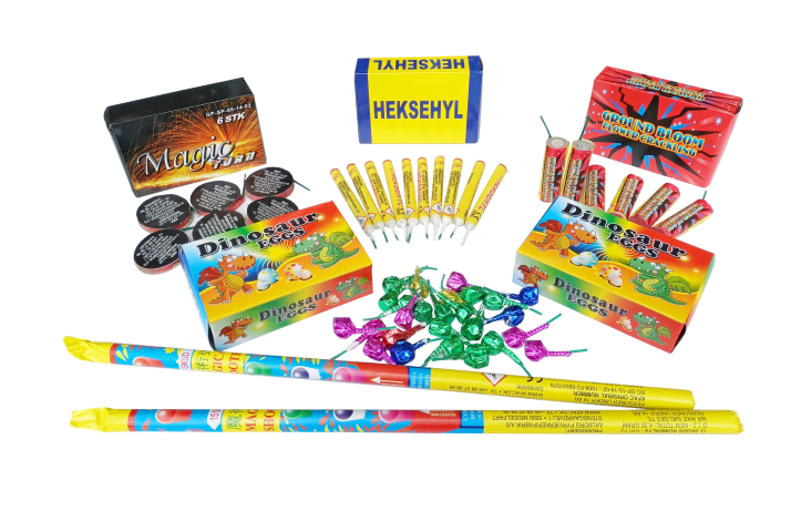 Blandet Junior Sortiment, 50 dele