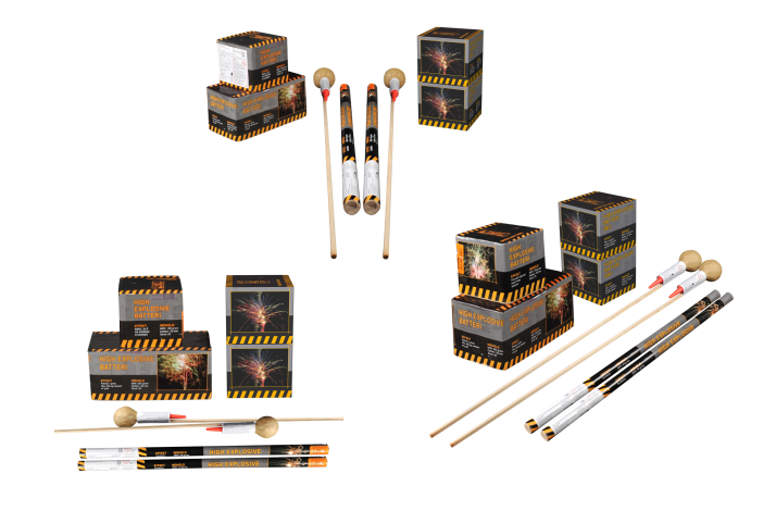 Big Box 3 Sortiment, 8 dele