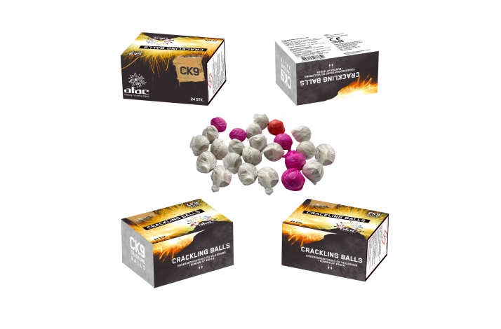 Crackling Balls 48 stk.