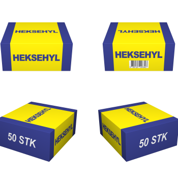 Heksehyl 50 stk., �8 