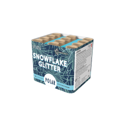 Snowflake Glitter Cake