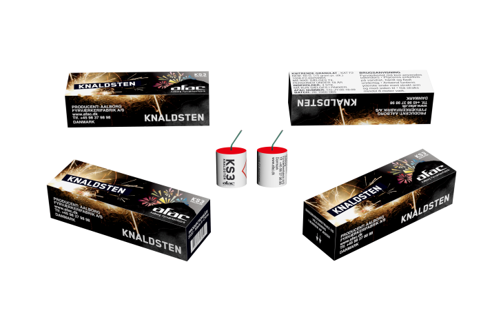 Knaldsten 4 stk. �14