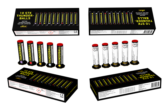Thunderball Shottube 10 dele