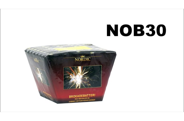 NOB30  NORDIC, BROKADEBATTERI