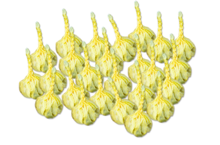 Store knaldperler i �ske. 25 stk. 2mg.