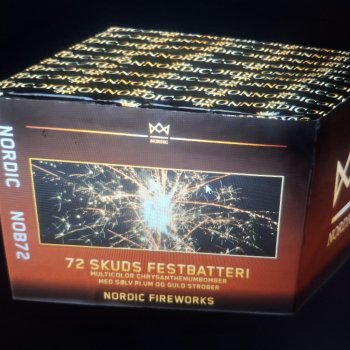 NORDIC , FESTBATTERI, 72 SKUD �20 MM