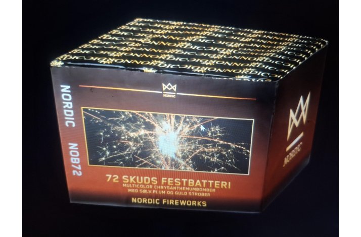 NORDIC , FESTBATTERI, 72 SKUD �20 MM